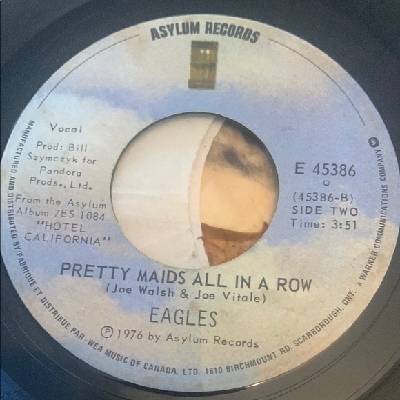 Vintage Eagles Vinyl Record Collection 45 RPM - Picture 3 of 9